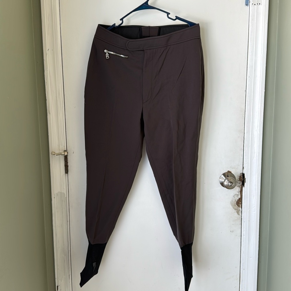 Vintage Bogner Stirrup Ski Pants Brown